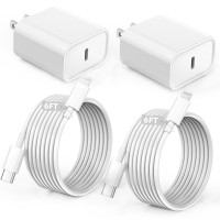 iPhone Charger Fast Charging,iPhone Fast Charger 2Pack Type C Fast Charger Block Plug Adapter 6FT USB-C to Lightning Cable Cord for iPhone14/13/13 Pro/12 Pro/12 Pro Max/11/Xs Max/XR/X/SE,iPad,AirPods iPhone Charger Fast Charging,iPhone Fast Charger 2Pack Type C Fast Charger Block Plug Adapter 6FT USB-C to Lightning Cable Cord for iPhone14/13/13 Pro/12 Pro/12 Pro Max/11/Xs Max/XR/X/SE,iPad,AirPods