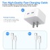 iPhone 15 Charger, 40W Fast Dual USB C Charger Adapter[MFi Certified] 2Port Apple Charger Foldable Plug with 2Pcs USB-C to C/Lightning Fast Charging Cable for iPhone 15/14/13/12/11,iPad Pro/Mini/Air