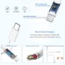 iPhone 15 Charger, 40W Fast Dual USB C Charger Adapter[MFi Certified] 2Port Apple Charger Foldable Plug with 2Pcs USB-C to C/Lightning Fast Charging Cable for iPhone 15/14/13/12/11,iPad Pro/Mini/Air